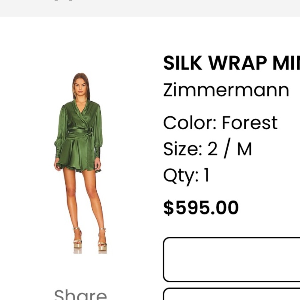 Zimmerman wrap dress